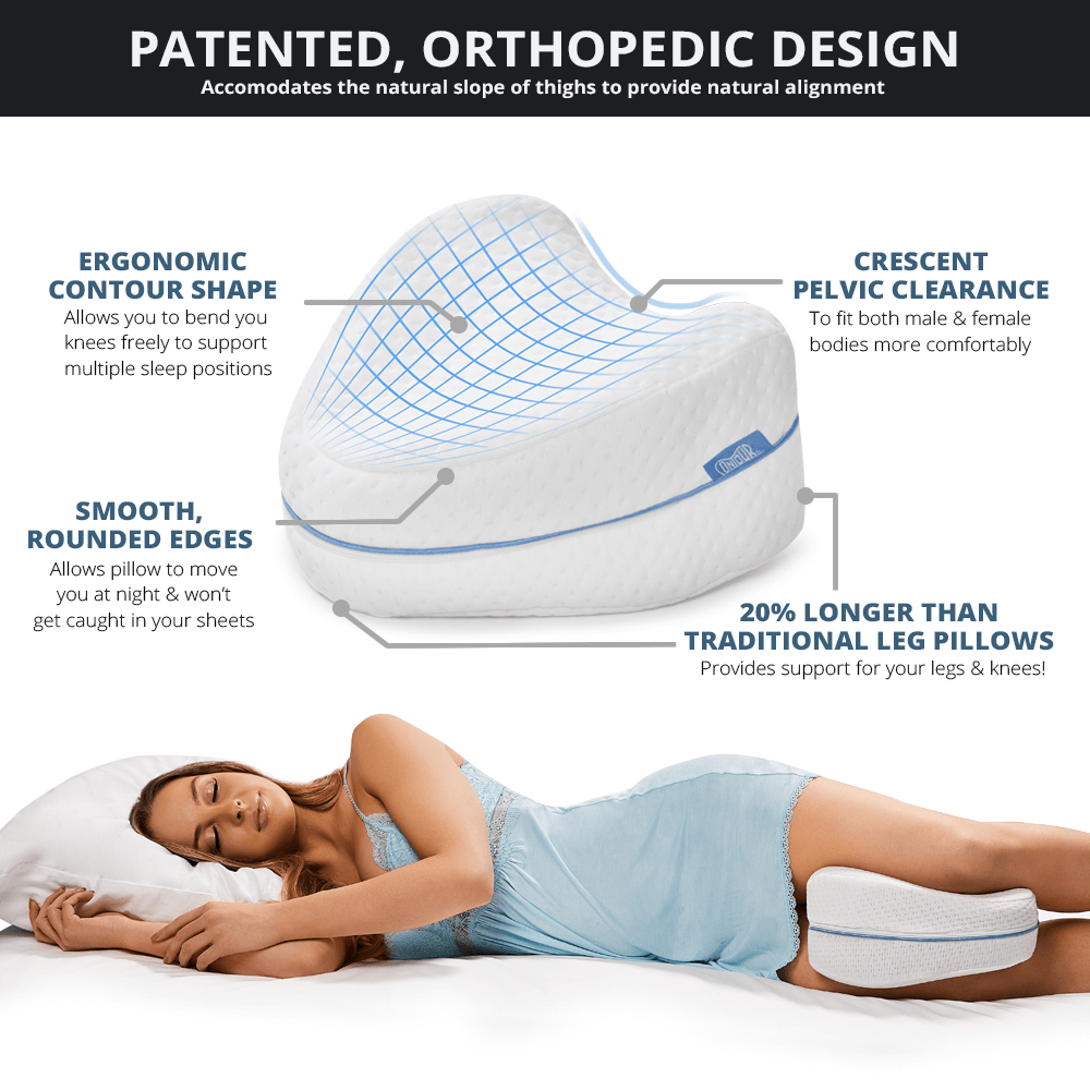 Knee and Leg Ergonomic Posture Pillow Cover